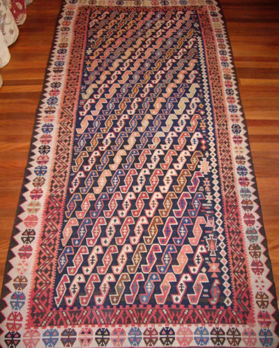 Antique Caucasian Kelim