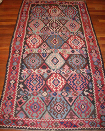 Antique Caucasian Kelim