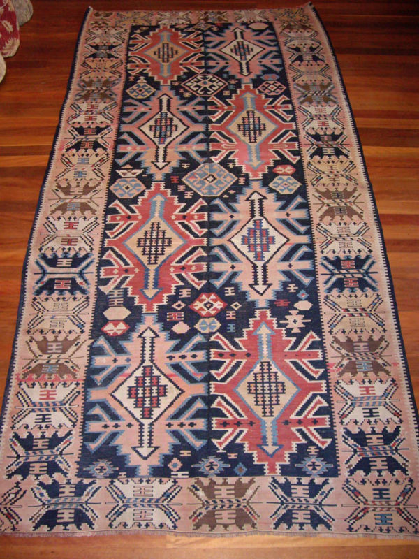 Antique Caucasian Kelim