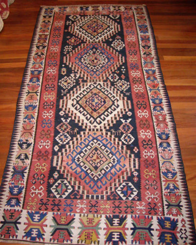 Antique Caucasian Kelim