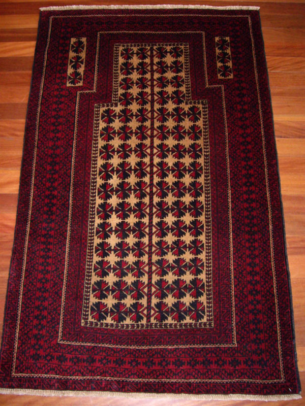 Afghan Beluchi Prayer Rug