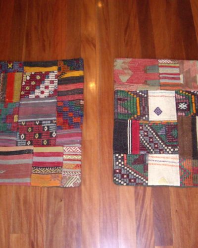 Patchwork cushions