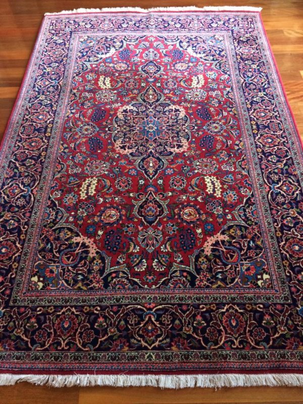 Fine Old Persian Kashan (Pair)