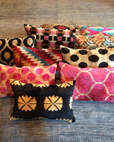 Ikat Cushions