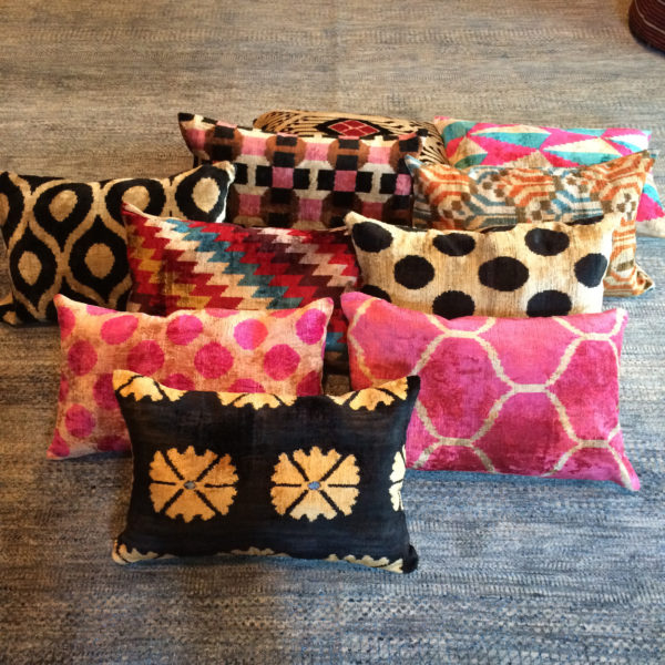 Ikat Cushions