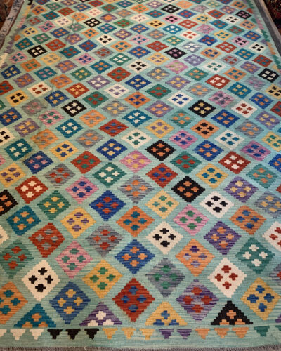 Afghan Veg Dyed Kelim
