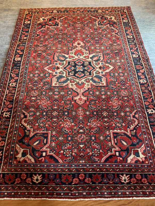 Antique Hossinabad Rug