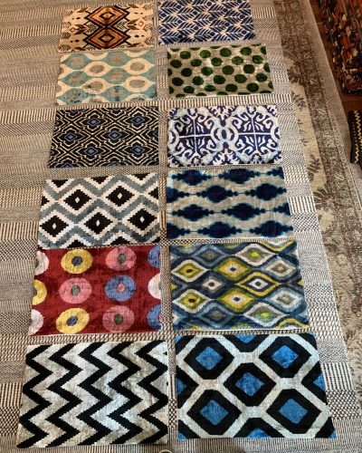 Ikat Cushions