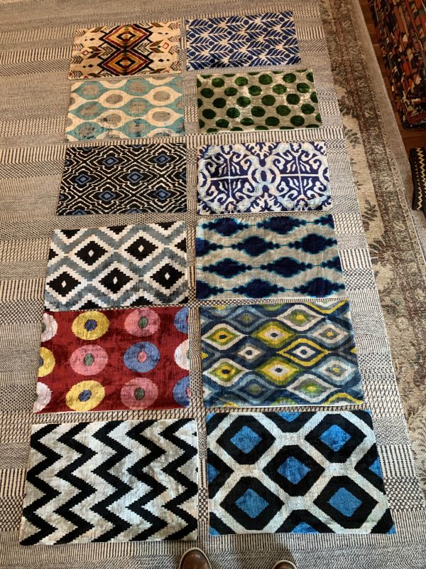 Ikat Cushions