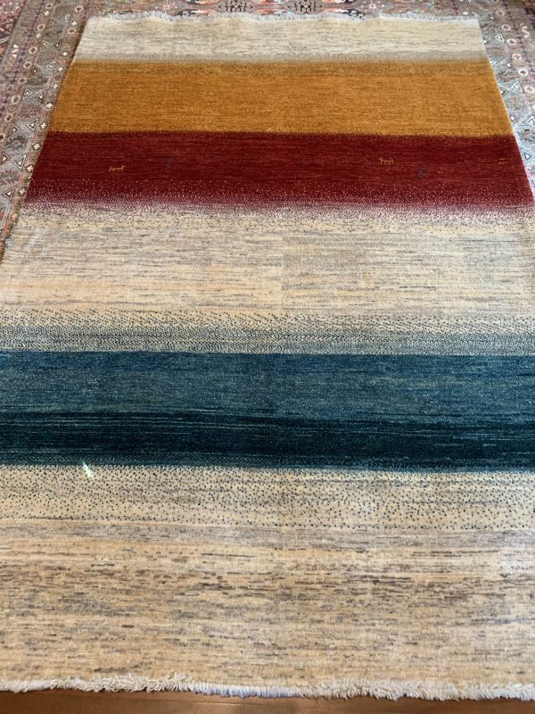 Fine Afghan Modern seasonal rug $750.-.