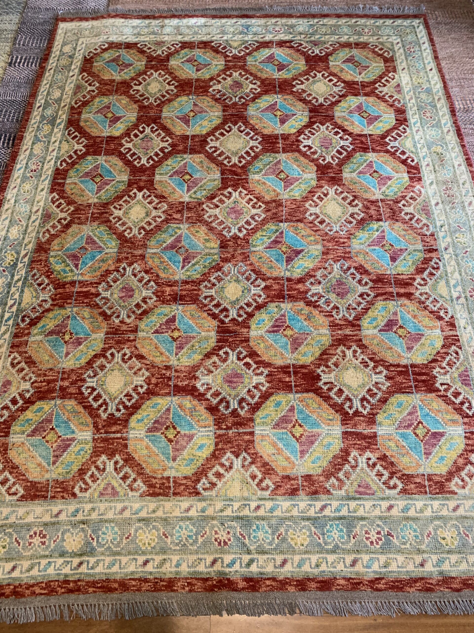 Afghan Chobi Ushak carpet